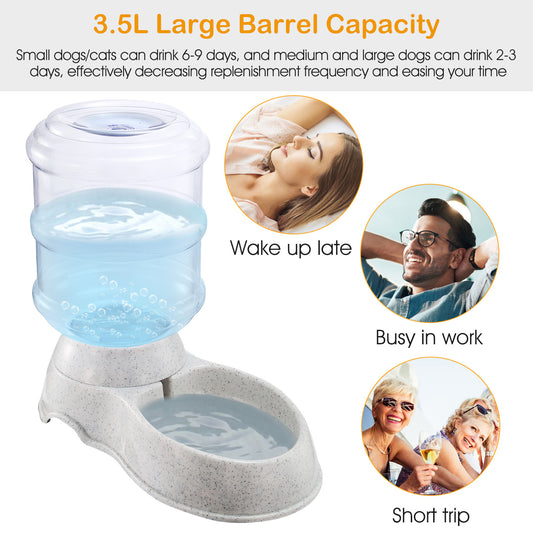 3.5L gravity pet water dispenser – view 2