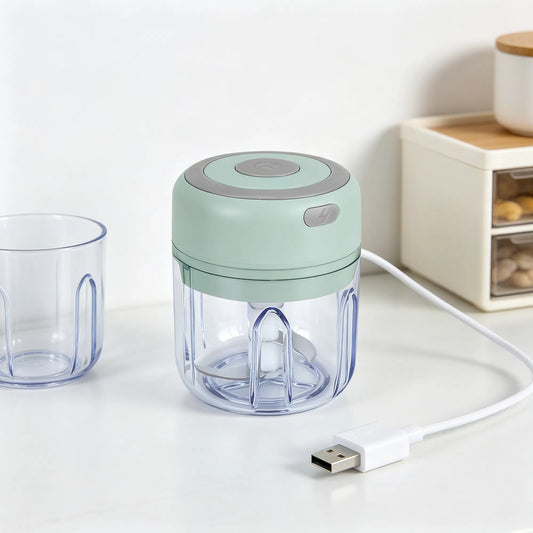 Mini electric garlic chopper USB rechargeable – view 2