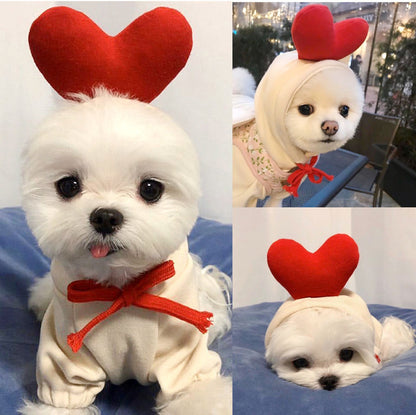 Warm fruit fleece dog hoodie for small dogs – view 2