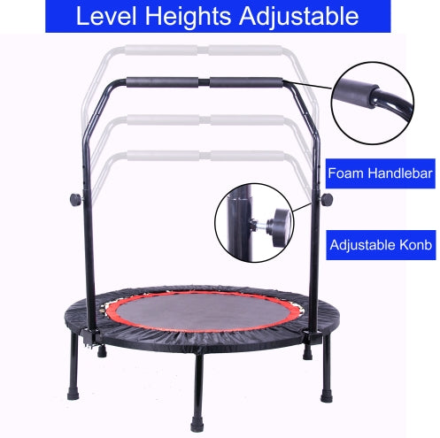 Mini trampoline legs with non-slip feet