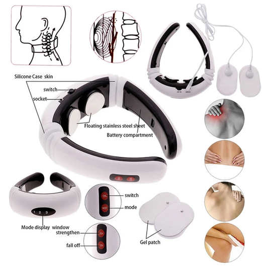 Electric pulse neck massager with 8 modes – view 2