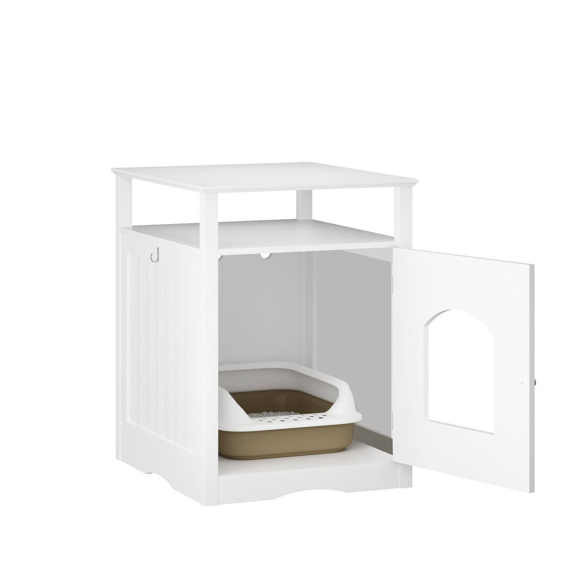 Modern cat condo side table for bedroom