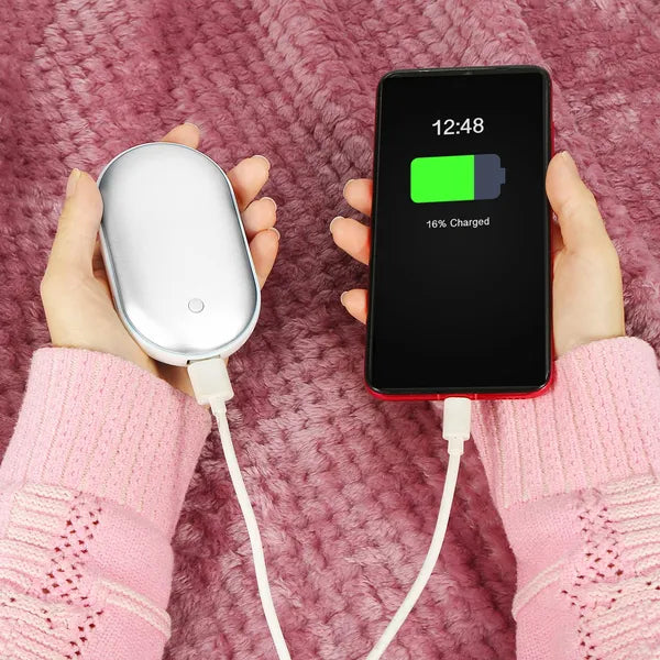Rechargeable hand warmer power bank 5000mAh – view 2
