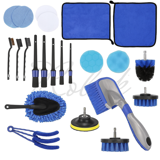 26-piece car detailing brush kit – view 1
